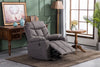 MCombo 7286 Elektrische Sta‑Op Relaxfauteuil – Grijs Stof of Bruin Microvezel