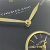 Thomas Kent Wandklok Timekeeper Ø71cm - Zwart en Goud - Stijlvolle Industriële Klok