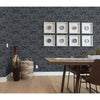 Dutch Wallcoverings Behang Onyx Antraciet- En Goudkleurig