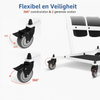 MCombo Opsta- en Transferhulp – Manuele Verrijdbare Lift – Inklapbaar – 180 kg draagkracht