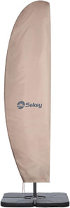 Parasolhoes voor Outsunny parasol 460x270 beige