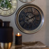 Countryfield Wanduhr Maddox S Messing Ø64CM - Industrielle Wanduhr
