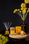 Świeca zapachowa Countryfield Optimism Ochre Yellow Ø7 x H9CM - kolekcja Ambiance