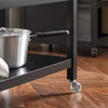 Keukentrolley Met Roestvrij Stalen Plaat Gangkast Sideboard Bijzettafel