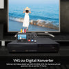 VHS Recorder – Videorecorder – Digitaliseren – Video naar converter – 3 inch – 1080P – 60 fps – Opname van RCA, VCR, DVD, VHS tapes, Hi8, Gaming TF/SD/USB (AV)