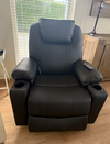 MCombo 7040 Elektrische Relaxstoel met Opstahulp – Massage, Verwarming & USB
