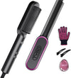 TYMO stijltang - Hair Straightener Brush - Snelle Verwarming - 5 Temperatuurinstellingen - Anti-Verbranding