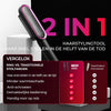 TYMO stijltang - Hair Straightener Brush - Snelle Verwarming - 5 Temperatuurinstellingen - Anti-Verbranding