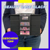 Make Up Koffer Meisjes Met Inhoud 82-Delig - Make Up Koffer Kinderen - Make Up Koffer Gevuld - Cosmetica Koffer - Beautycase Meisjes - Veganistische Cosmetica - Zwart - ‎24 x 19 x 17 cm