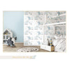 Noordwand Behang Mondo Baby Little Dots Blauw En Wit Naturel