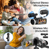 Luxe Vlog Camera – Voor Beginners – Met Microfoon – Full HD – 4K/60FPS – Incl. Afstandsbediening – Lichtgewicht – Hoge Kwaliteit