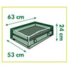 Nature Bakplaat/Barbecuehoes 63X53X24 Cm
