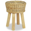 Barkruk Natuurlijk Rattan Cappuccino