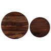2-Delige Salontafelset 60X35 Cm Massief Acaciahout