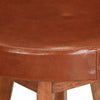 Barstoelen Echt Leer En Massief Acaciahout