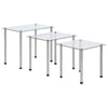 3-Delige Tafeltjesset Gehard Glas