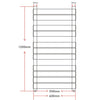 Radiator / Handdoekenrek Recht
