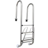 Zwembadladder Met 3 Sporten 120 Cm Roestvrij Staal 304