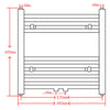 Radiator / Handdoekenrek Grijs