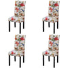 Eetkamerstoelen Stof Meerkleurig