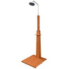 Buitendouche Eucalyptushout En Staal Lichtgrijs