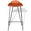 Barstoelen Echt Leer Zwart En