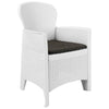 3-Delige Bistroset Rattan-Look Kunststof
