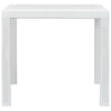3-Delige Bistroset Rattan-Look Kunststof