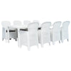 3-Delige Bistroset Rattan-Look Kunststof
