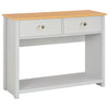 Wandtafel 97X35X76 Cm Grijs Blauw