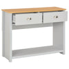 Wandtafel 97X35X76 Cm Grijs Blauw