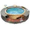 Hottub-Ombouw Poly Rattan