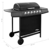 Gasbarbecue Met