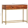 Wandtafel 100X35X76 Cm Massief Acaciahout