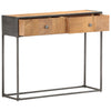 Wandtafel 90X30X75 Cm Massief Gerecycled Hout