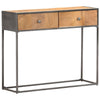 Wandtafel 90X30X75 Cm Massief Gerecycled Hout