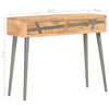 Wandtafel 90X30X75 Cm Massief Acaciahout