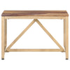 Bijzettafel 60X60X40 Cm Massief Hout