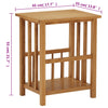 Bijzettafel 45X35X55 Cm Massief Eikenhout