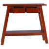 Wandtafel 90X30X75 Cm Massief Mahoniehout