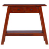 Wandtafel 90X30X75 Cm Massief Mahoniehout