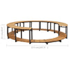 Spa-Ombouw 273X53 Cm Massief Acaciahout