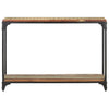 Wandtafel 110X30X75 Cm Massief Gerecycled Hout