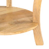Bijzettafel 37X37X61 Cm Massief Mangohout
