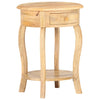 Bijzettafel 37X37X61 Cm Massief Mangohout