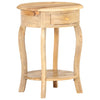 Bijzettafel 37X37X61 Cm Massief Mangohout