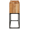 Wandtafel 120X30X75 Cm Massief Acaciahout