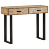Wandtafel 100X30X75 Cm Massief Mangohout
