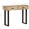 Wandtafel 100X30X75 Cm Massief Mangohout