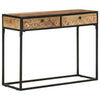 Wandtafel 100X35X75 Cm Massief Mangohout